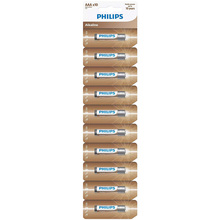 Батарейки PHILIPS Entry Alkaline AАА 10 шт (LR03AL10S/10)