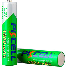 Аккумулятор PKCELL  AAA 1000mAh 1.2V Ni-MH RTU 2 шт (AAA1000-2B)