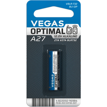 Батарейка VEGAS Optimal  A27 Alkaline 1 шт (V8LR-732BL1-OP)