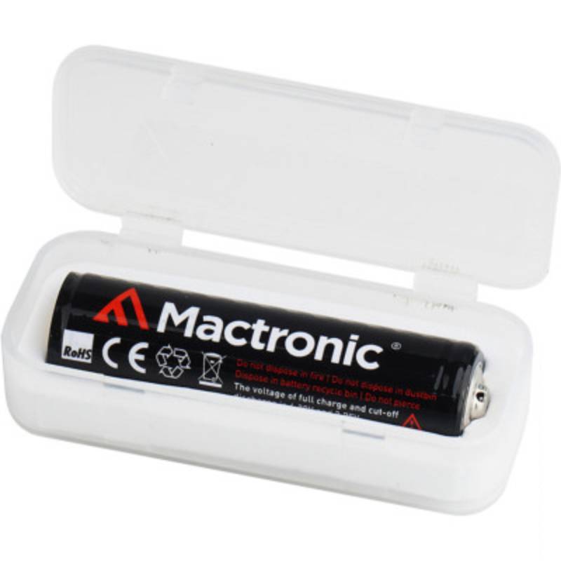 Акумулятор MACTRONIC Li-ion 18650 3200 мАг 1 шт (RAC0023) Особливості високострумовий