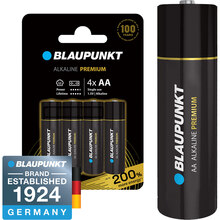 Батарейки BLAUPUNKT Alkaline Premium AA 4 шт (LR6BPR/4CP)