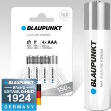 Батарейки BLAUPUNKT Alkaline battery Power AAA pack 4шт (LR03BPO/4CP)