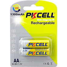 Аккумуляторы PKCELL Ni-MH AA 1300 мАч 1.2В 2 шт (AA1300-2B)