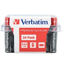 Батарейки VERBATIM Alkaline AAA/LR03 BL (49504) 24 шт