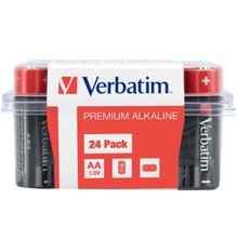 Батарейки VERBATIM Alkaline AA/LR06 BL (49505) 24 шт