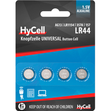 Батарейки ANSMANN HyCell Alkaline LR44 4 шт (1516-0024)