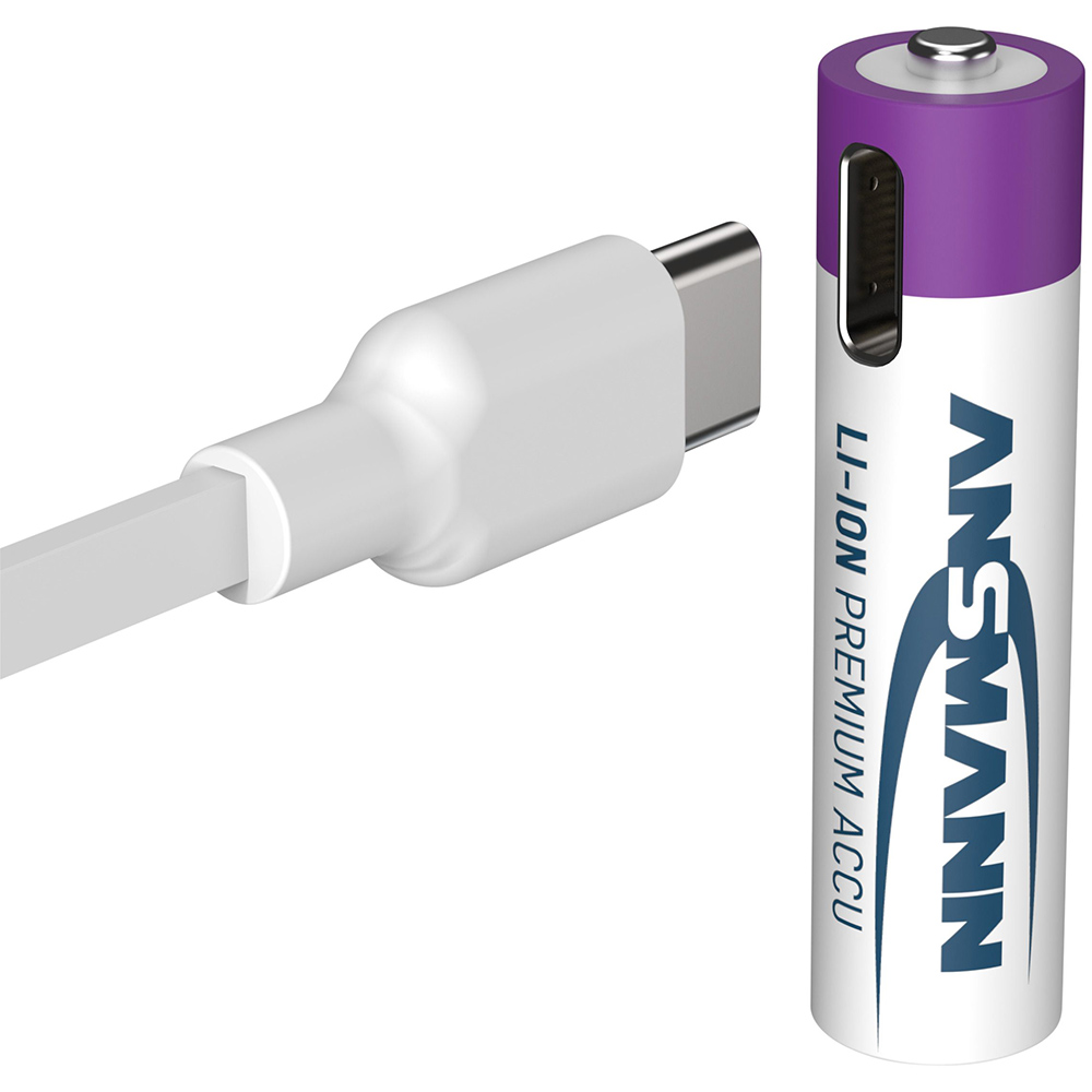 Замовити Акумулятори ANSMANN AAA 500 mAh 4шт (1311-0028)