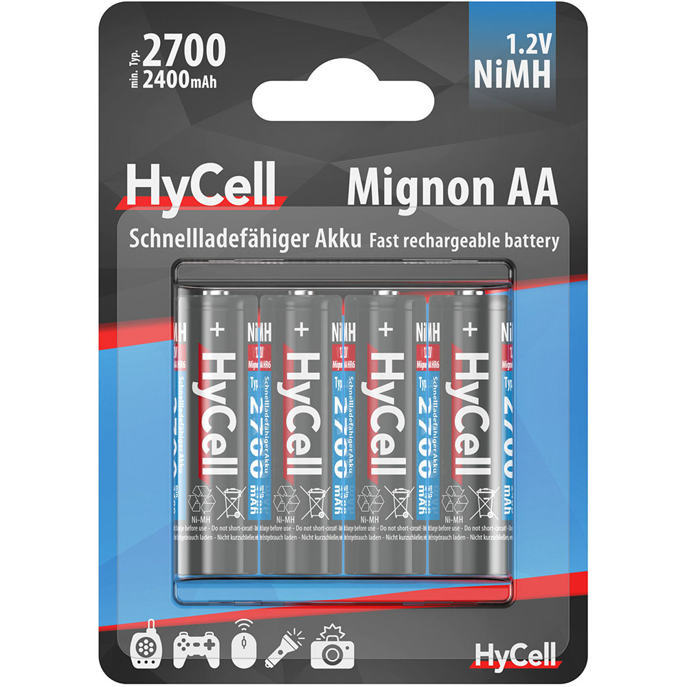 Акумулятори ANSMANN HyCell AA 2700 mAh 4 шт (5030682)