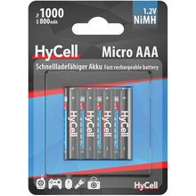 Акумулятори ANSMANN HyCell AAA 1000 mAh 4 шт (5030662)