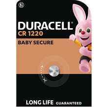Спеціальна літієва батарейка типу таблетка DURACELL 1220 3V (CR1220) (5011150)