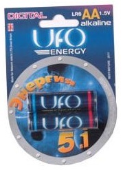 Батарейки UFO LR6 ENERGY 1x2 шт.