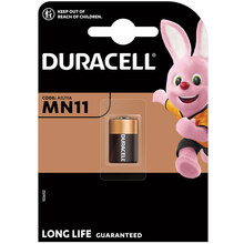 Спеціальна лужна батарейка DURACELL MN11 6V (A11/11A) 1 шт (5007387)