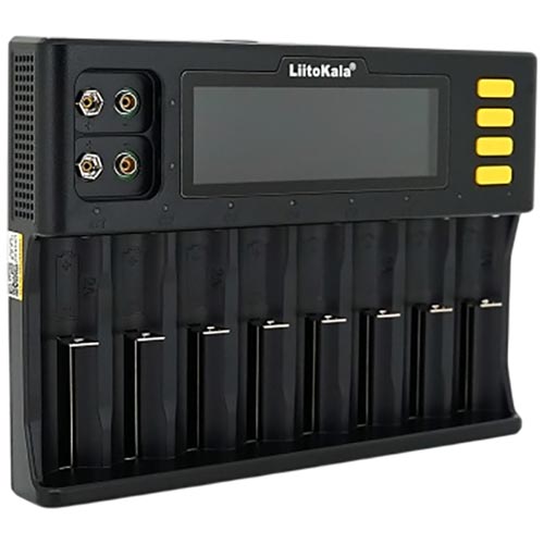 Зарядний пристрій LIITOKALA АЗУ+СЗУ (Lii-S8)