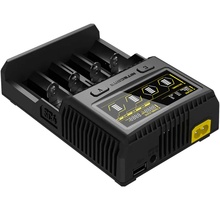 Зарядний пристрій NITECORE SC4 (NITD4LCDSC4)