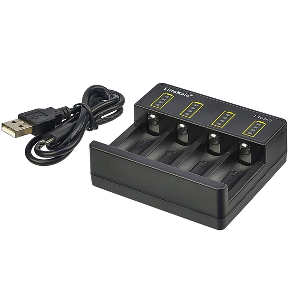 Зарядное устройство LIITOKALA Lii-16340 универсальное Особенности micro-USB разъем