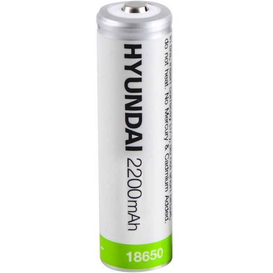 Аккумулятор HYUNDAI 18650 Li-ion 2200mAh Sharp Top