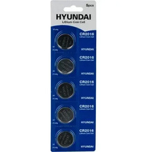 Батарейка HYUNDAI CR2016 Blister 5 шт (HT7009016)