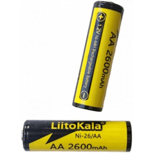 Аккумулятор LIITOKALA rechargeable battery 1 pcs (Ni-26/AA)