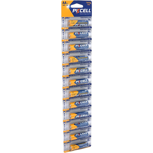 Солевые Батарейки PKCELL AA 12 шт (PC/R6-12B)