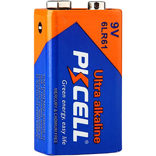 Лужна батарея PKCELL 6F22 1шт (PC/6F22-1S)