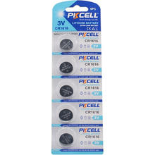 Литиевые батарейки PKCELL CR1616 5шт (PC/CR1616)
