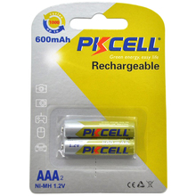 Акумулятори PKCELL 1.2V AAA 600mAh NiMH (PC/AAA600-2BR)
