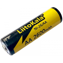 Акумулятор LIITOKALA Ni-26/AA 1.2V AA 2600mAh NiMH Recharg.Battery (Ni-26/AA)