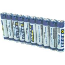 Батарейки ORBUS Zinc Carbon 1.5V AAA/LR03 (ORBZnC/LR03-10S)