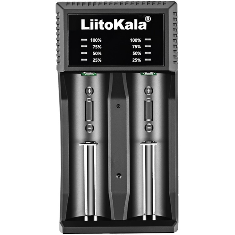 Зарядний пристрій LIITOKALA Lii-C2 для NiMH/Li-ion Зарядний пристрій LIITOKALA Lii-C2 для NiMH/Li-ion