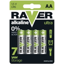 Батарейки EMOS RAVER АА 4 шт. (B7921)