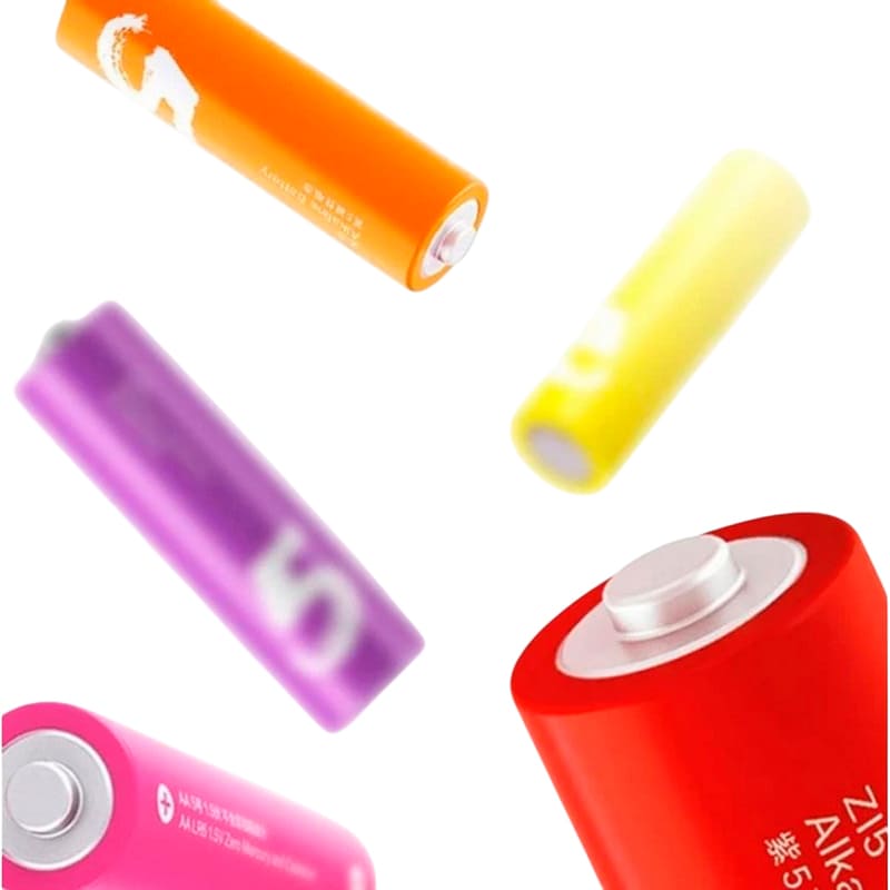 Батарейки CUKTECH Xiaomi B08 AA Rainbow Alkaline 24 шт (CUKAAB08CNCM) Количество в упаковке, шт 24