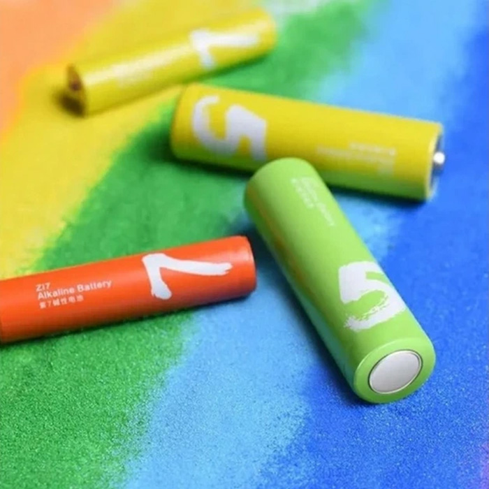 Батарейки CUKTECH Xiaomi AA+AAA Rainbow Alkaline Battery 12 AA+12 AAA B10 (CUKAAB10CNCM) Количество в упаковке, шт 24