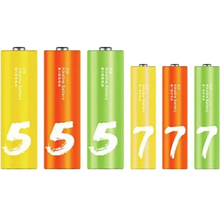 Батарейки CUKTECH Xiaomi AA+AAA Rainbow Alkaline Battery 12 AA+12 AAA B10 (CUKAAB10CNCM)