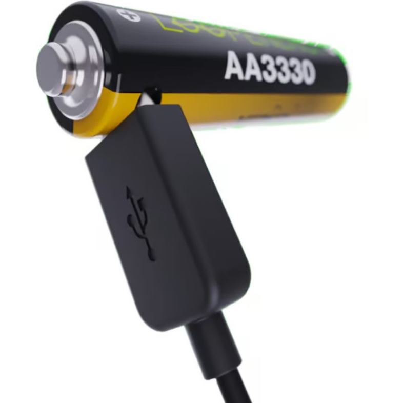 Аккумуляторы VERICO Loop Energy PRO AA 3330 mWh 1.5V 4 шт (1UDBT-A6WEAC-NN) Размер батареи цилиндр AA (R6,316)