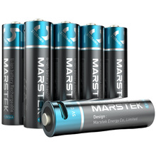 Аккумуляторы MARSTEK 5070С AA 1000mAh 3.7V 3700mWh  USB Type-C 4 шт