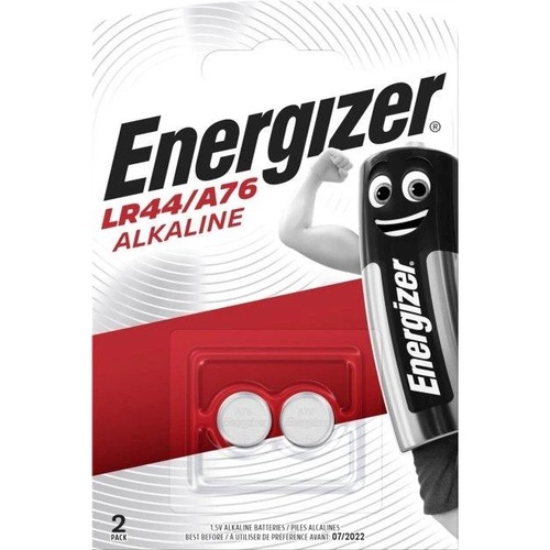 Батарейки ENERGIZER LR44/A76 Alkaline 2 шт (7638900083071)