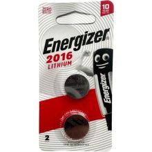 Батарейки ENERGIZER CR2016 Lithium 2 шт (E301021904)