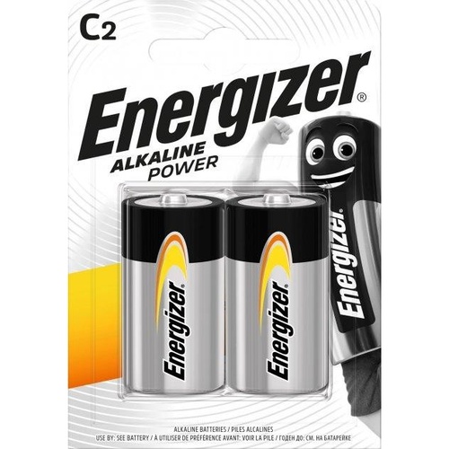 Батарейки ENERGIZER C/LR14 Alkaline Power 2 шт (7638900297324)