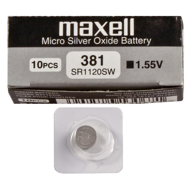 Батарейки MAXELL SR1120SW (381) 1x1