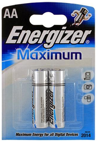 Батарейка Energizer Maximum AA блістер 2шт