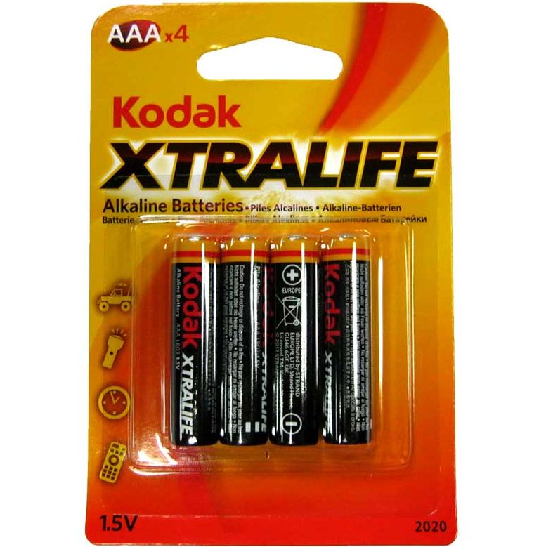 Батарейки KODAK XtraLife alk  LR03