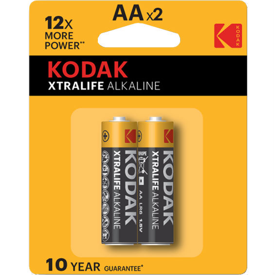 Батарейки KODAK XTRALIFE LR06 (30413382) 1 х 2 шт