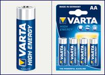 Батарейки VARTA 4906 (LR06) High-Energy 1x4 шт.