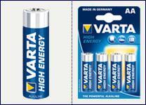 Батарейки VARTA 4906 (LR06) High-Energy 1x4 шт.