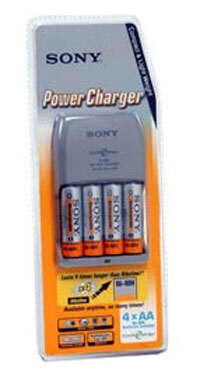 зар.пристрій SONY Power charger+4xAA 1800mAh