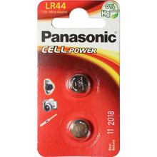 Батарейка PANASONIC LR44 1х2 шт.