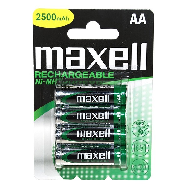 Аккумуляторы MAXELL R6 2500mAh 1x4 шт. (785991.01)