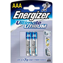 Батарейки ENERGIZERUltimate Lithium AAA DFB2 (2 шт) (629769)