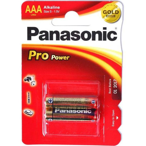 

Батарейки PANASONIC LR03 Pro Power, LR03 Pro Power