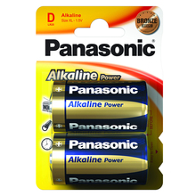 Батарейки PANASONIC LR20 Alkaline Power 1x2 шт.